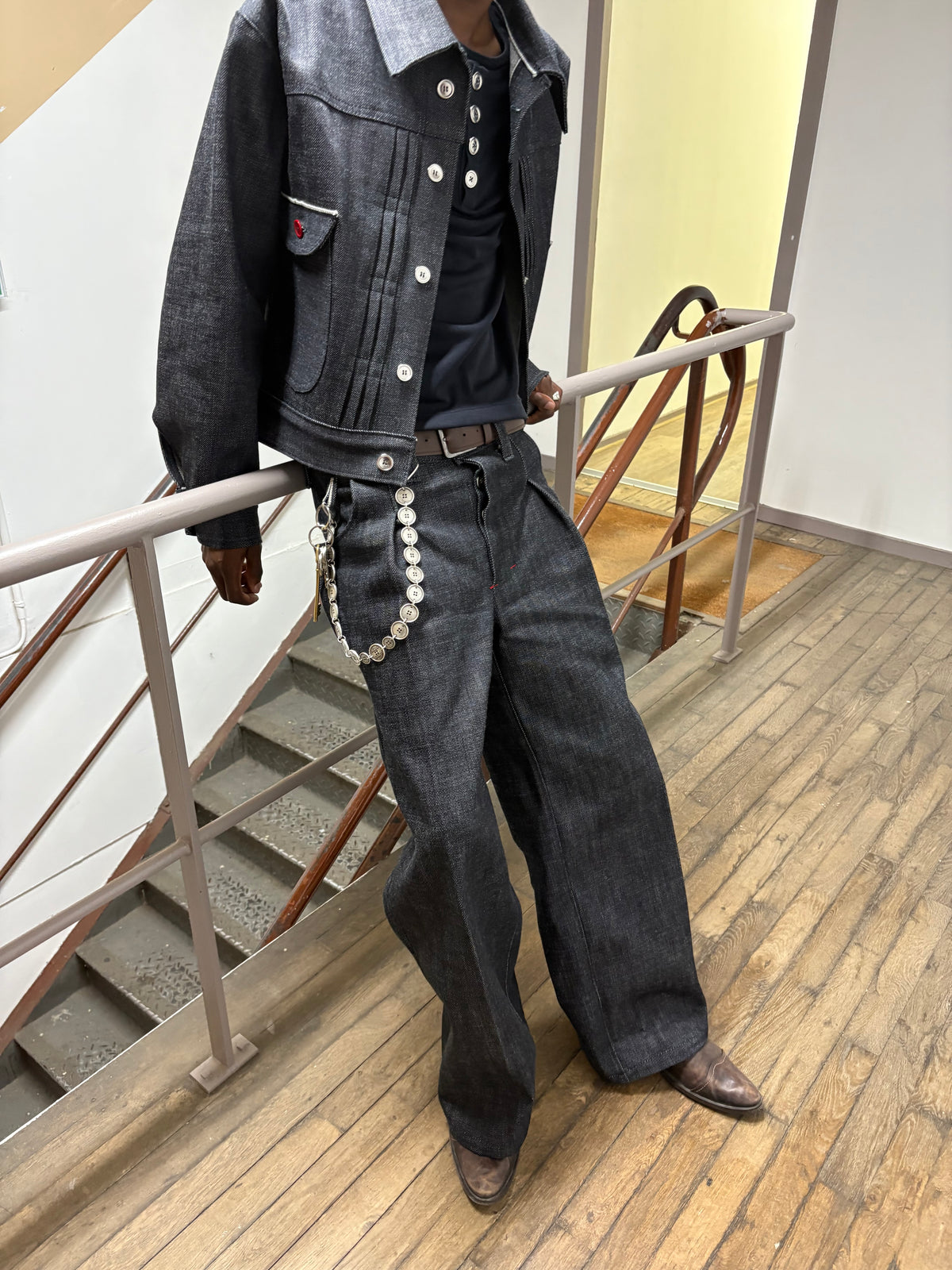 RAW SELVEDGE DENIM 002