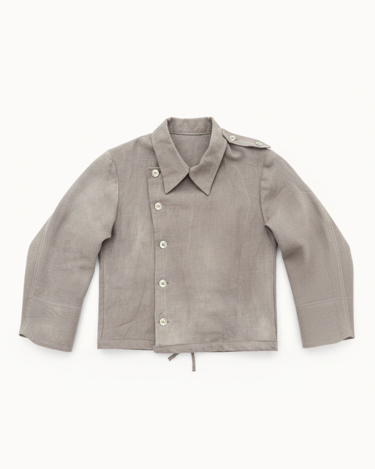 Grey Fencing Chef Jacket