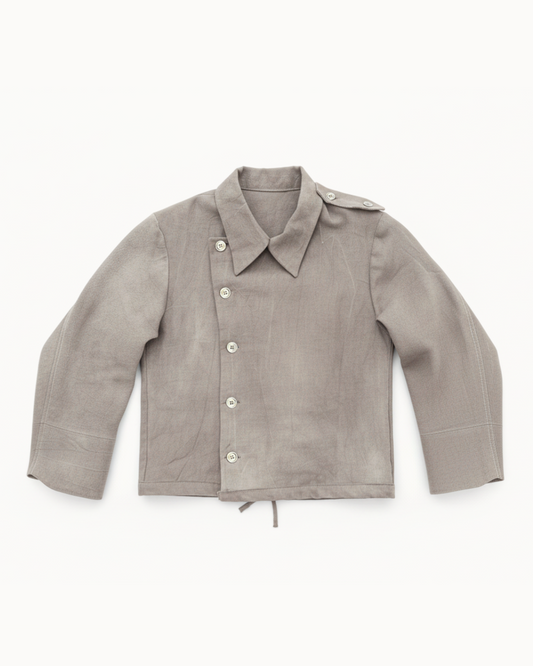 Grey Fencing Chef Jacket