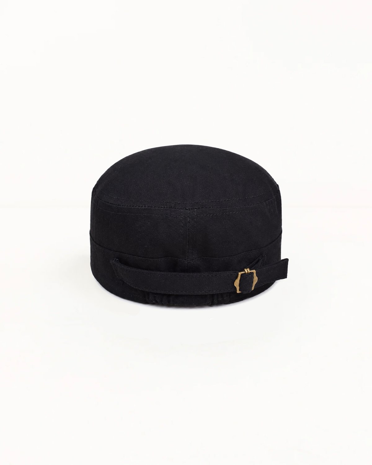 BLACK BUTTONS CAP