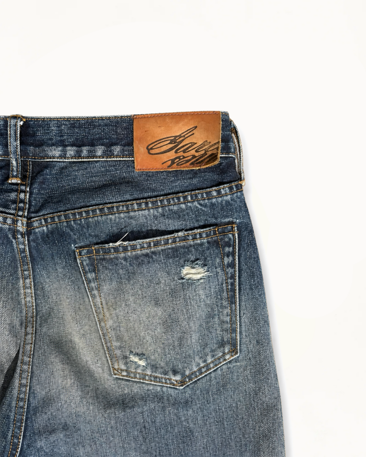 SASHIKO REPAIR SELVEDGE DENIM